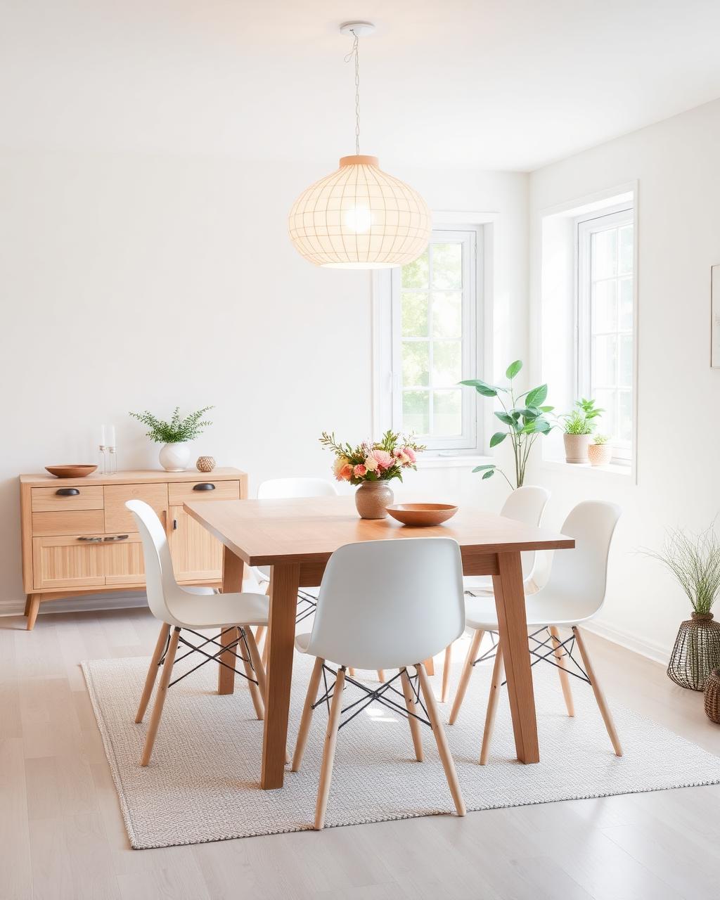 Salle à Manger Japandi
